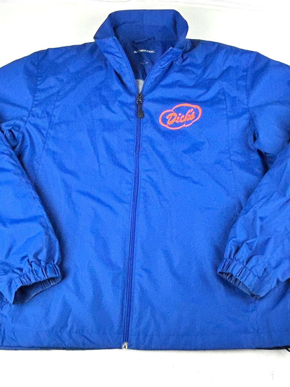 DICK DRIVE-IN BURGERS Blue Windbreaker Jacket Seattle Employee Coat Men Small